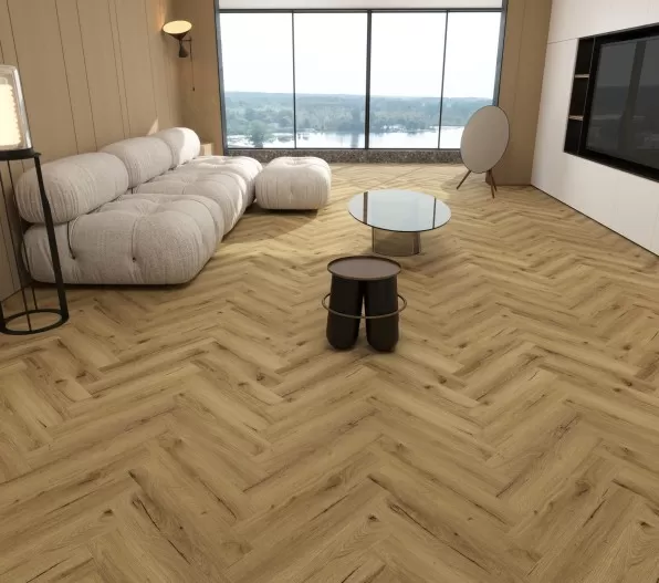 Costa Oak Herringbone 12mm Flooring