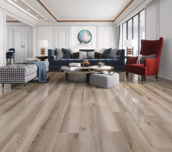 High Gloss Beige Oak 12mm