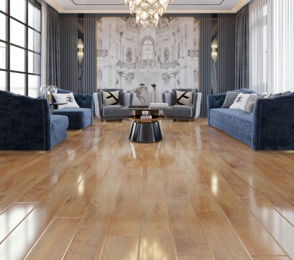 High Gloss Michigan Oak 12mm