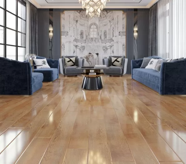 High Gloss Michigan Oak 12mm